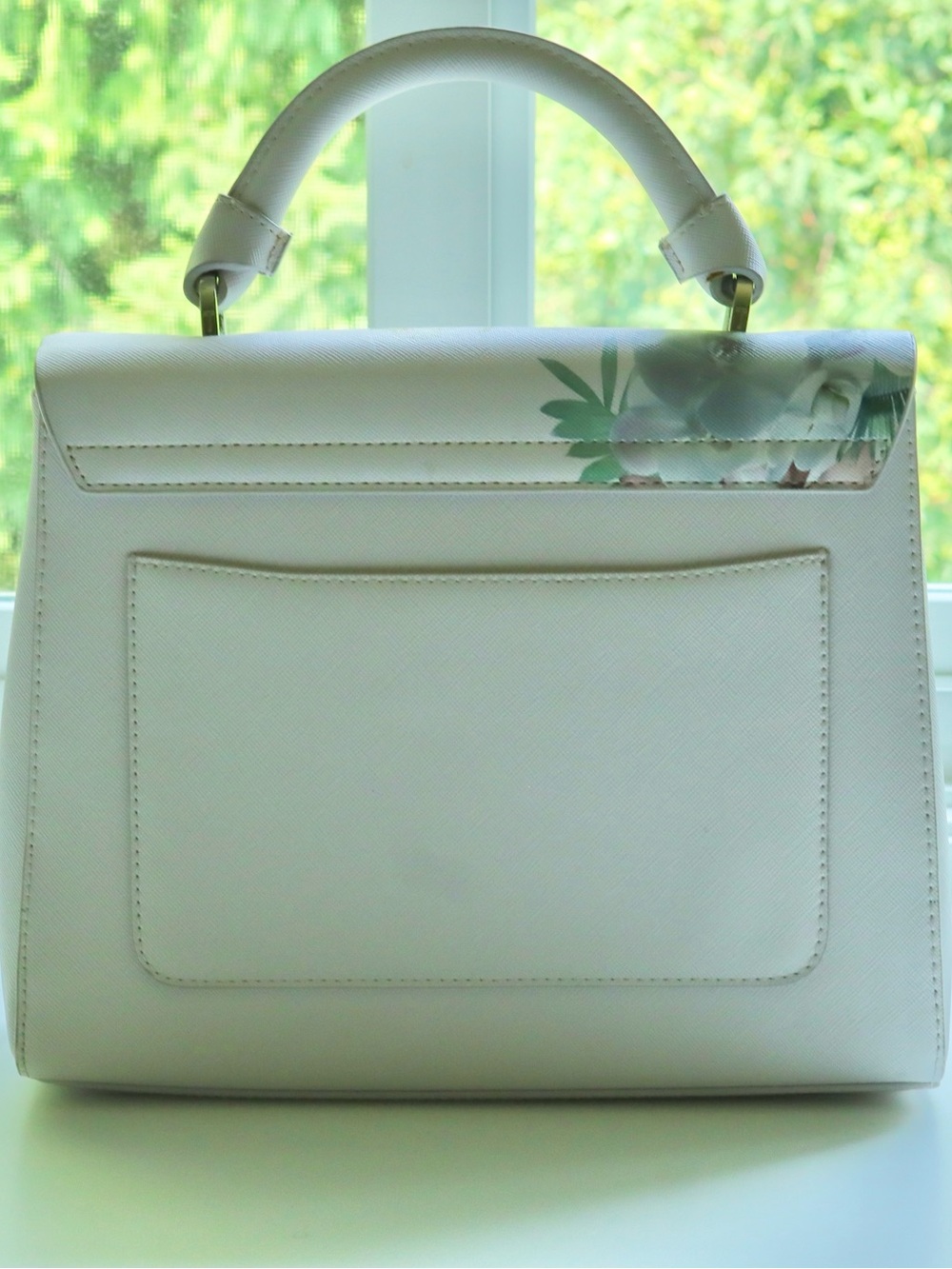 Ted Baker London Cream Floral Bag - Picture 3 of 5